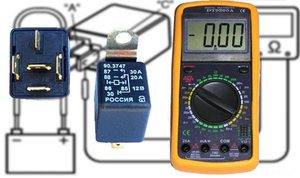 Прозвонка реле регулятора мультиметром