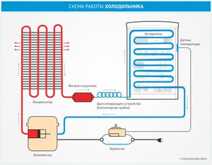 Где конденсатор у холодильника